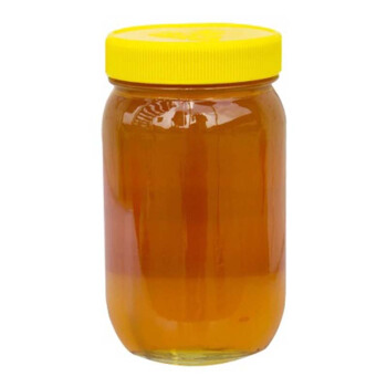 百花蜂蜜加量1kg*2瓶玻璃瓶 农家自产原材